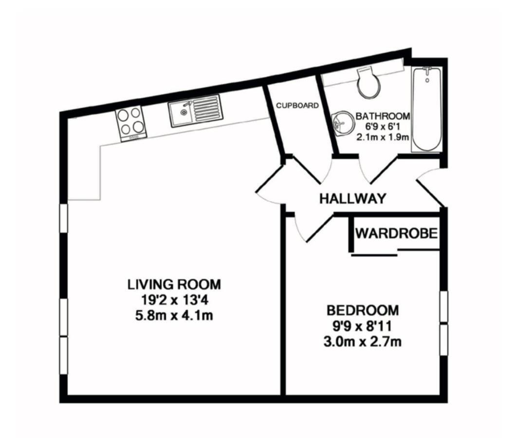 The New Lochend Park View Residence Εδιμβούργο Εξωτερικό φωτογραφία